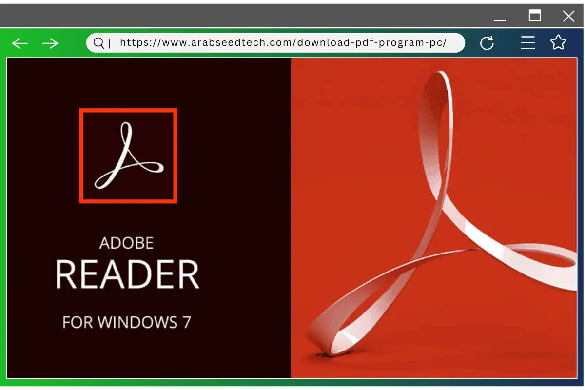 تنزيل برنامج pdf للكمبيوتر ويندوز 7 للتعديل على الملفات