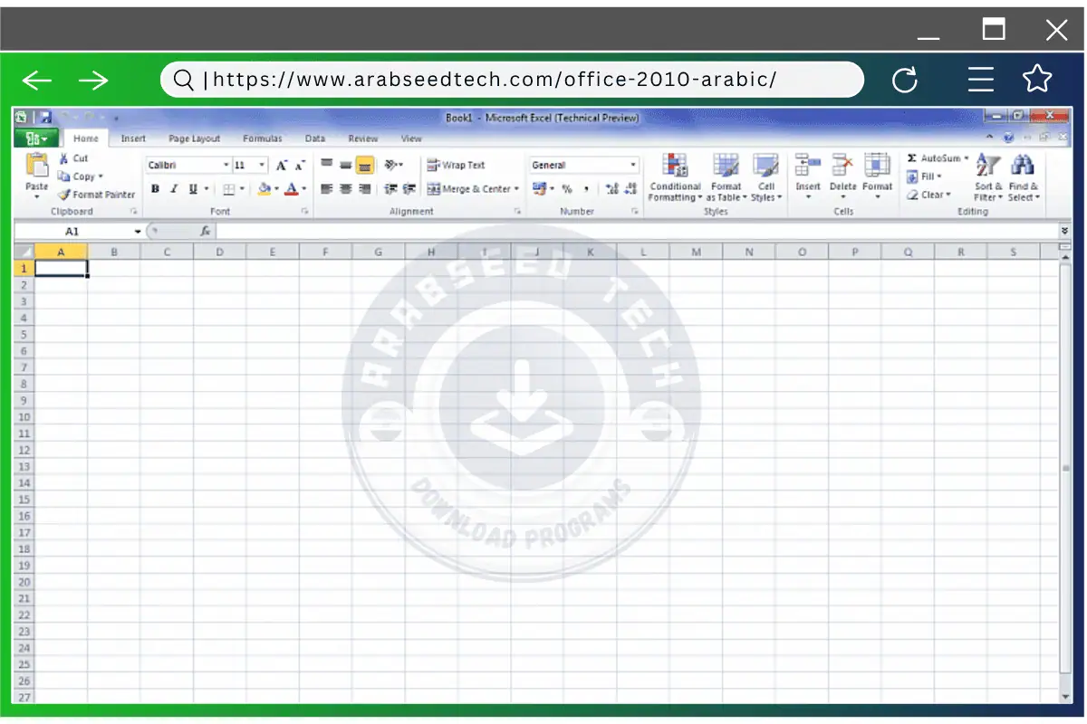 تحميل مايكروسوفت اوفيس 2010 مجانا Microsoft Office 2010 Download