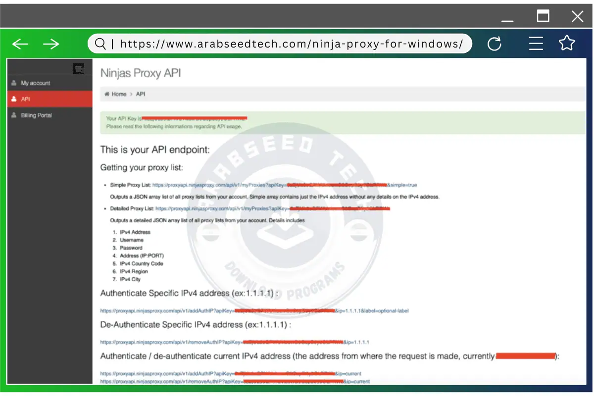 تحميل برنامج نينجا بروكسي