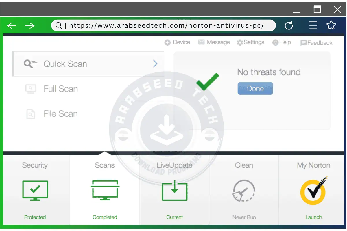 نورتون أنتي فايروس Norton Antivirus للكمبيوتر كامل مجاناً 2026