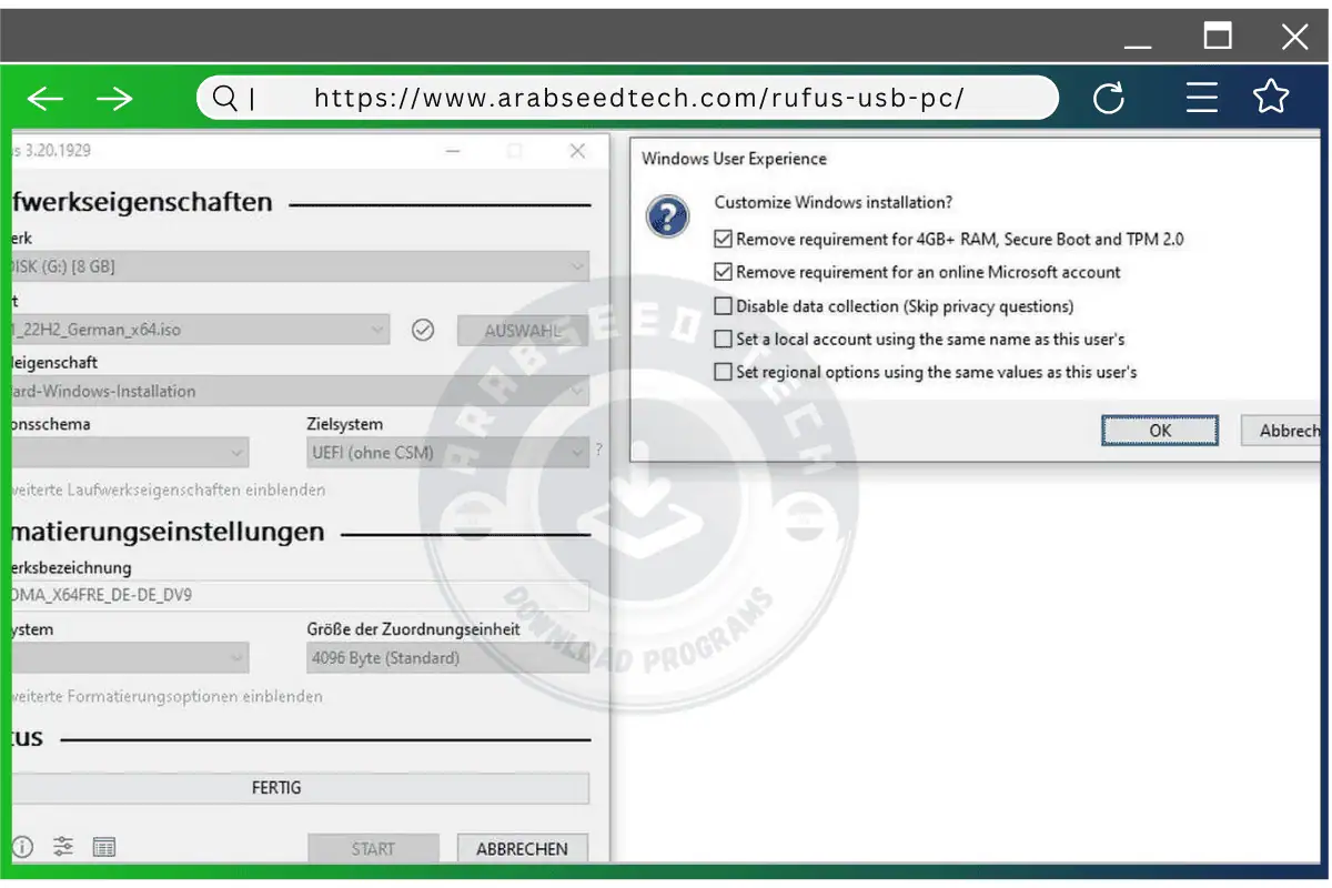 تحميل برنامج حرق الويندوز على الفلاشة Rufus مجاناً 2026