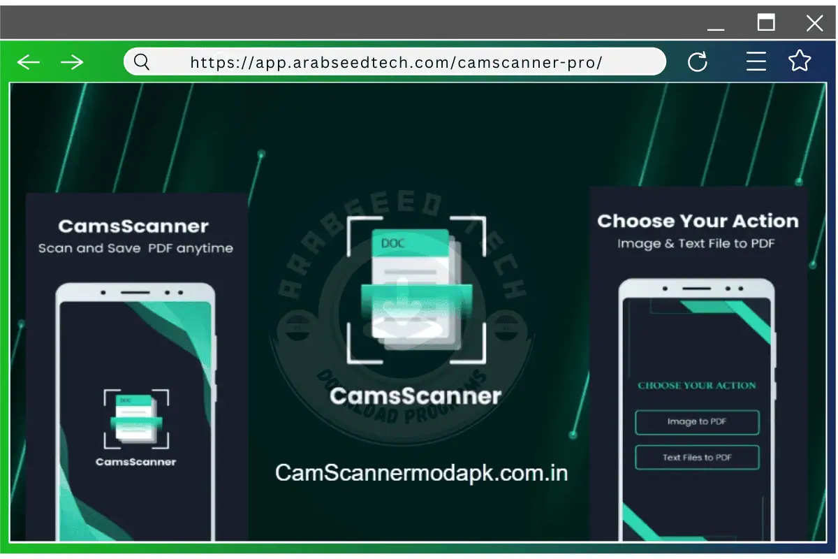 تطبيق CamScanner مهكر اخر اصدار للكمبيوتر من موقع ميديافاير 2026