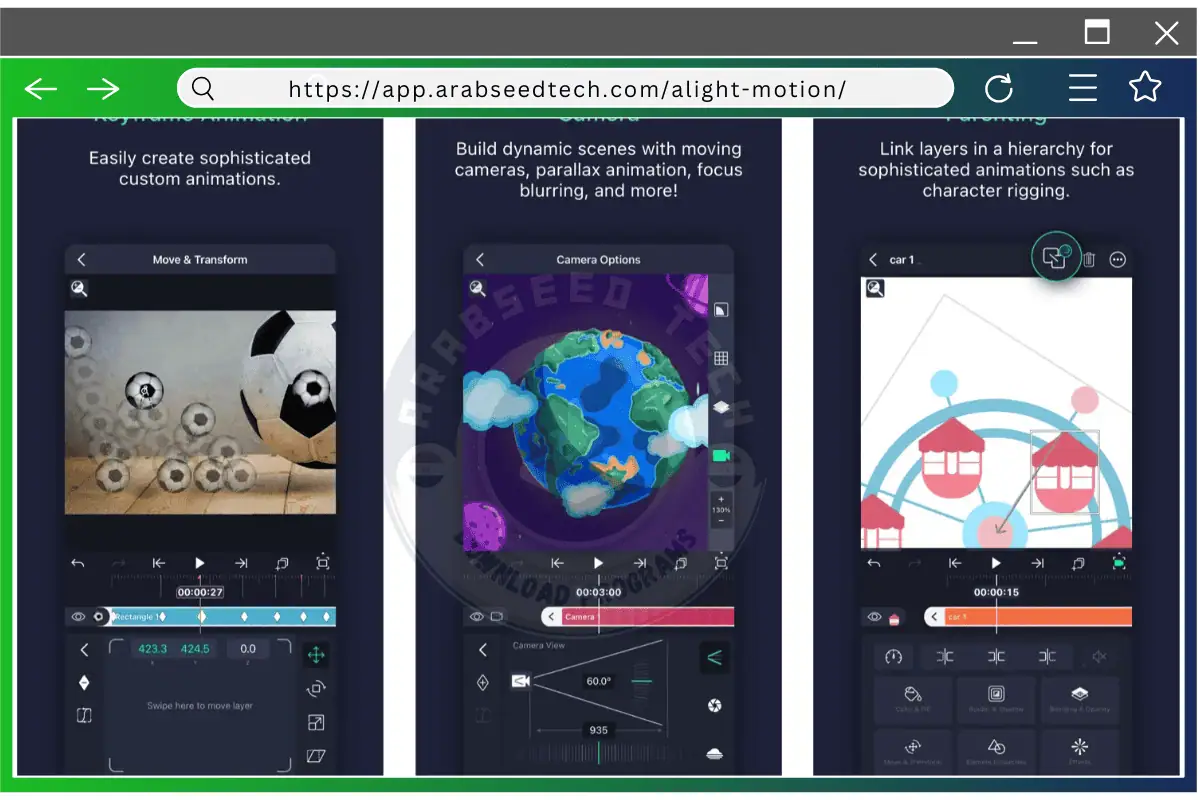 تحميل برنامج لايت موشن Alight Motion مهكر أحدث إصدار من ميديافاير